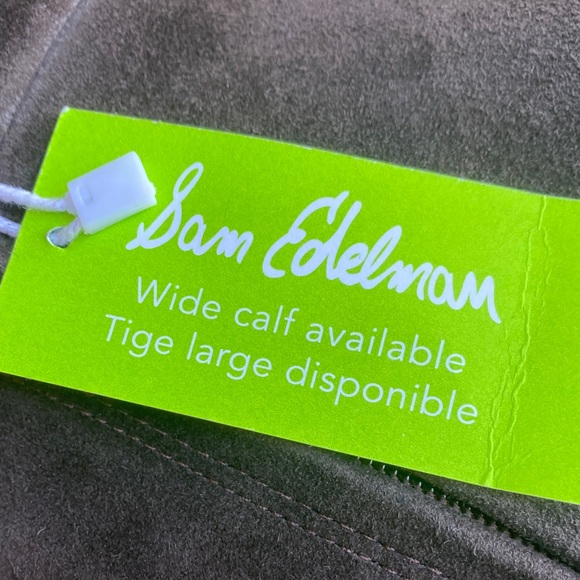 NWT Sam Edelman Brown Suede Knee High Boots 7.5 - Picture 10 of 10